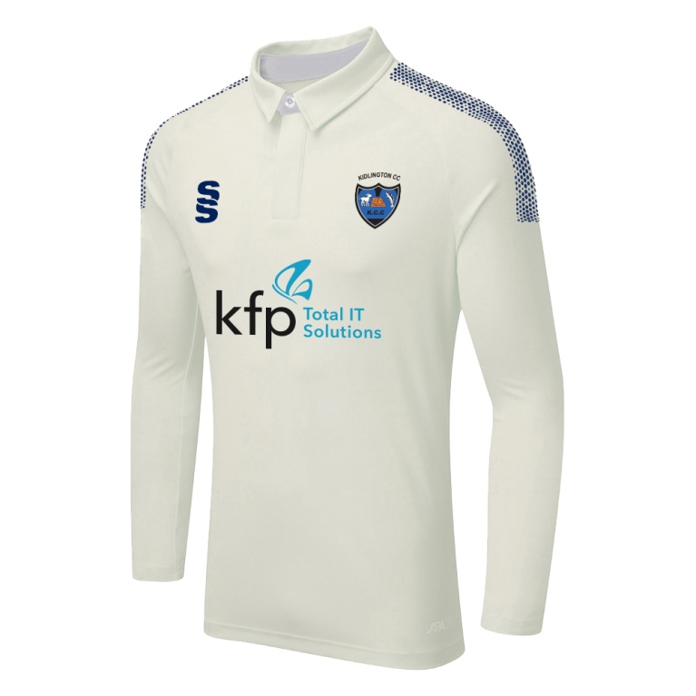 KIDLINGTON CC - DUAL LONG SLEEVE CRICKET SHIRT - Men's Fit